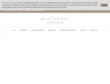 Tablet Screenshot of miasposa-cockfosters.co.uk